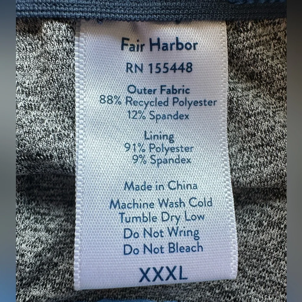 Fair Harbor Lined Swim Trunks In Clark Blue